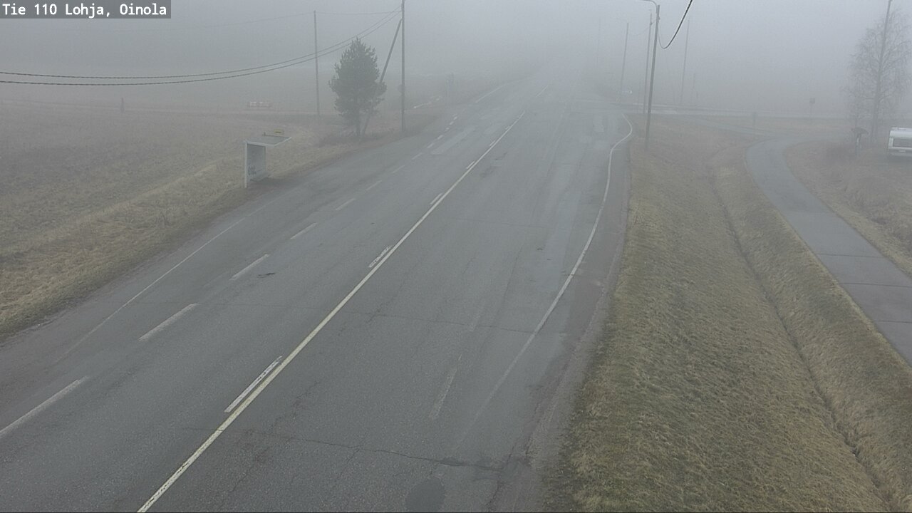 Weather Camera Image Road 110 Lohja, Oinola, Lohja, Uusimaa
