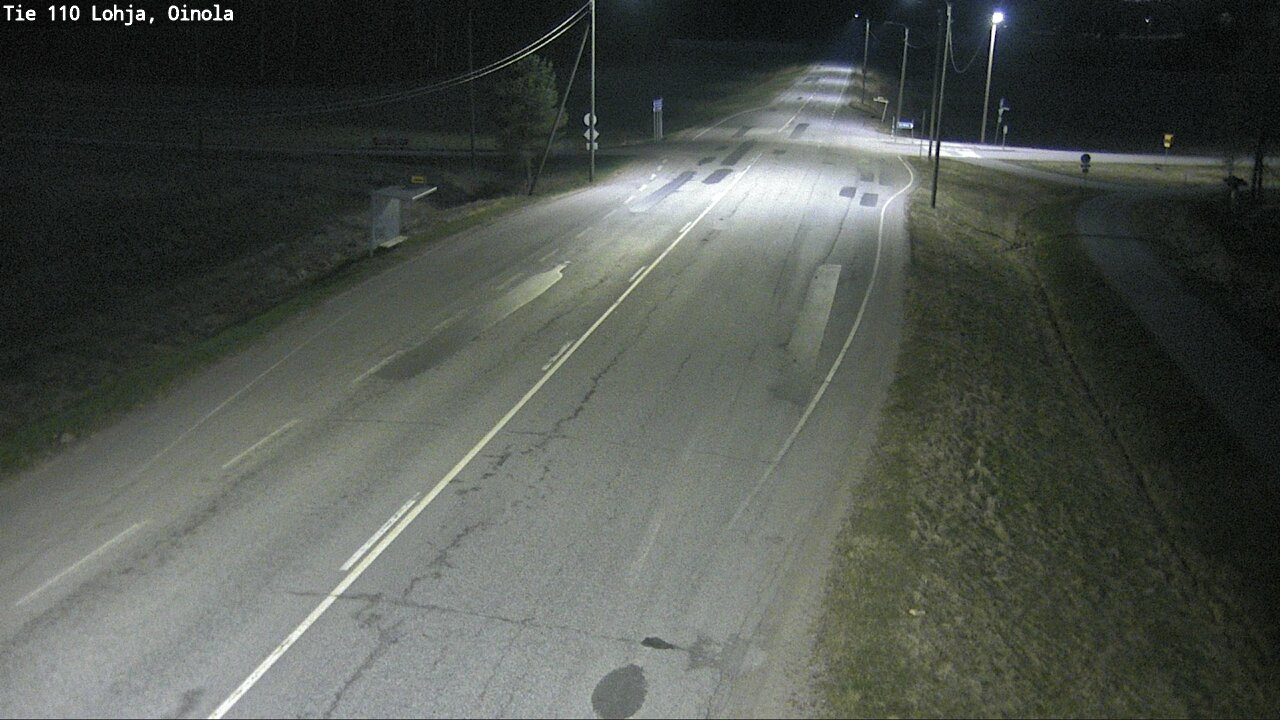 Weather Camera Image Road 110 Lohja, Oinola, Lohja, Uusimaa