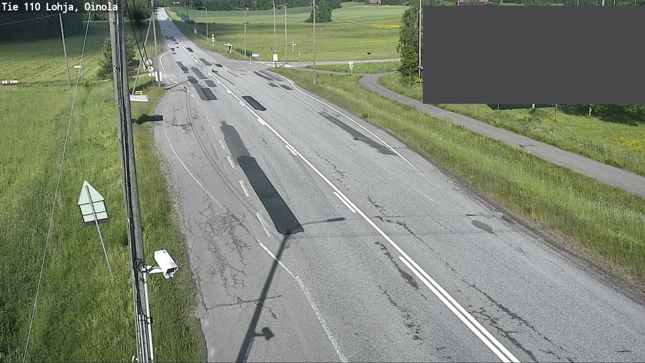 Kelikamerat Kuva Tie 110 Lohja, Oinola, Lohja, Uusimaa