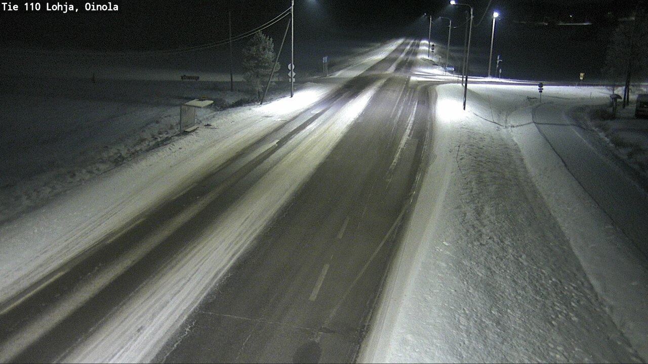 Weather Camera Image Road 110 Lohja, Oinola, Lohja, Uusimaa