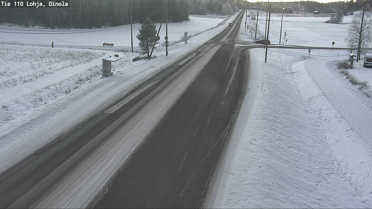 Weather Camera Image Road 110 Lohja, Oinola, Lohja, Uusimaa