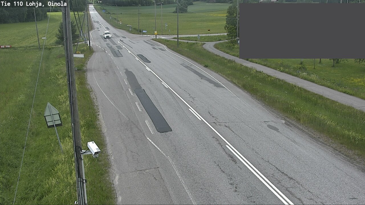Kelikamerat Kuva Tie 110 Lohja, Oinola, Lohja, Uusimaa