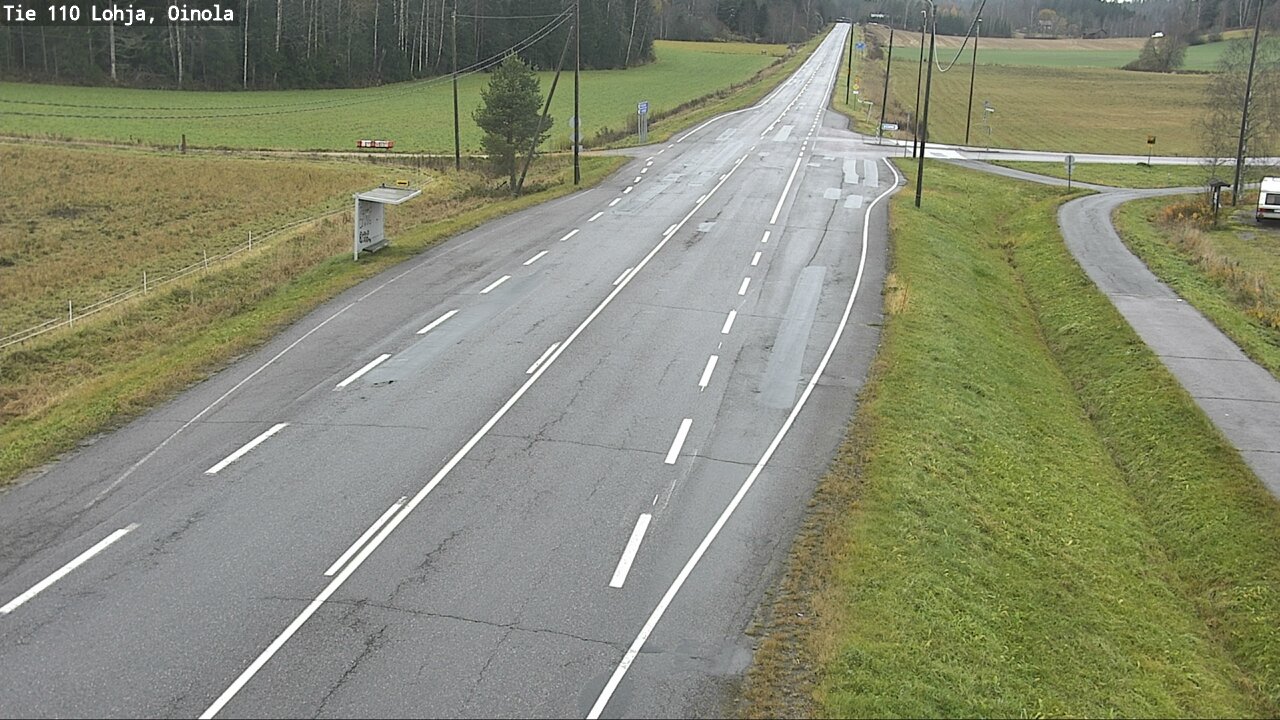 Kelikamerat Kuva Tie 110 Lohja, Oinola, Lohja, Uusimaa