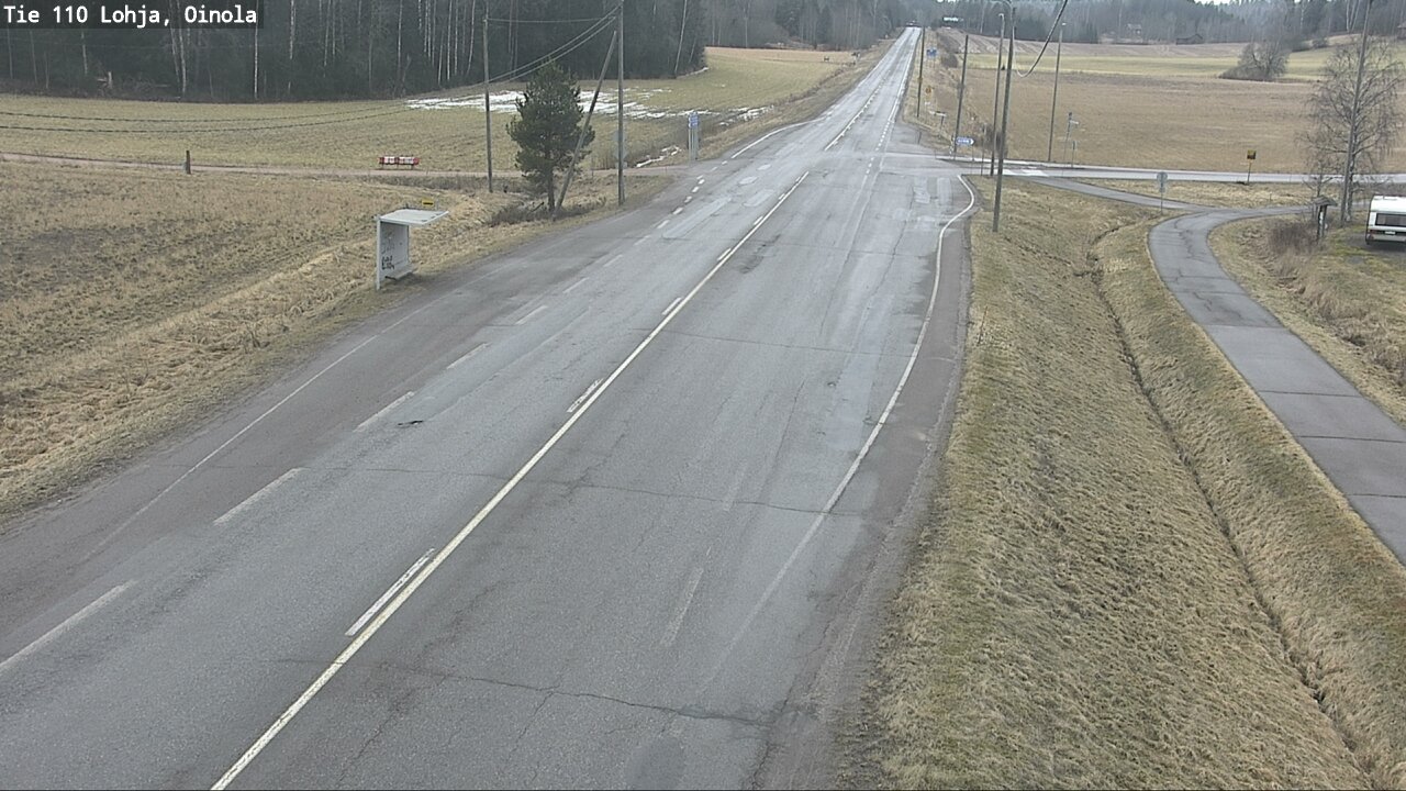 Weather Camera Image Road 110 Lohja, Oinola, Lohja, Uusimaa