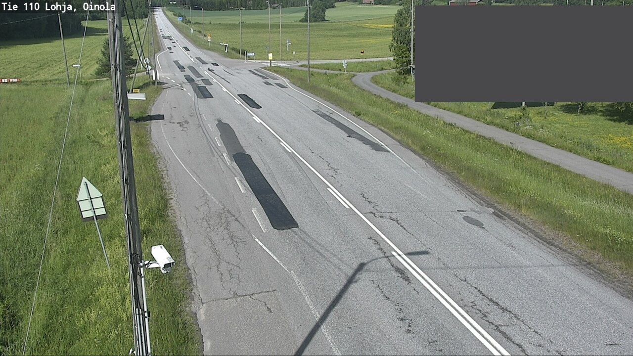 Kelikamerat Kuva Tie 110 Lohja, Oinola, Lohja, Uusimaa