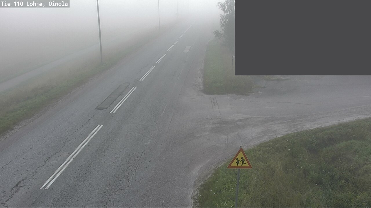 Weather Camera Image Road 110 Lohja, Oinola, Lohja, Uusimaa