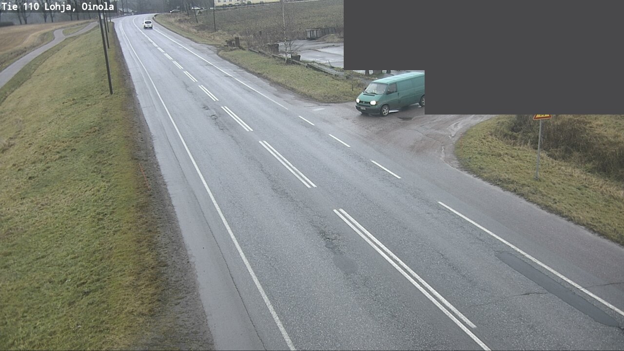 Weather Camera Image Road 110 Lohja, Oinola, Lohja, Uusimaa