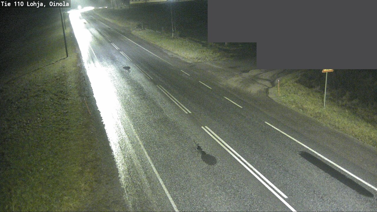 Weather Camera Image Road 110 Lohja, Oinola, Lohja, Uusimaa