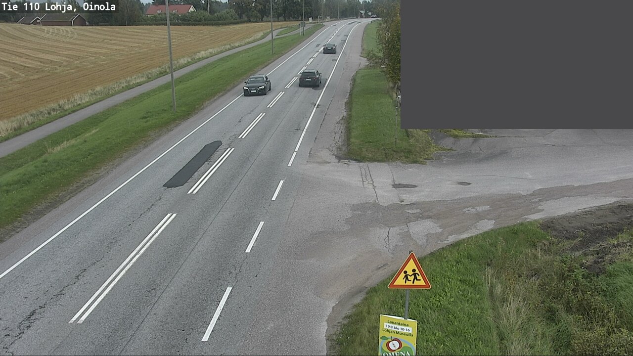 Kelikamerat Kuva Tie 110 Lohja, Oinola, Lohja, Uusimaa