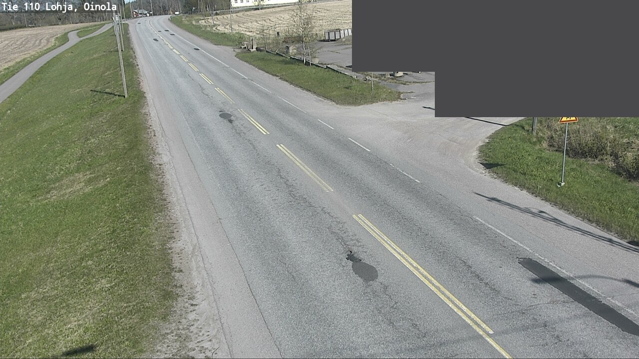 Weather Camera Image Road 110 Lohja, Oinola, Lohja, Uusimaa