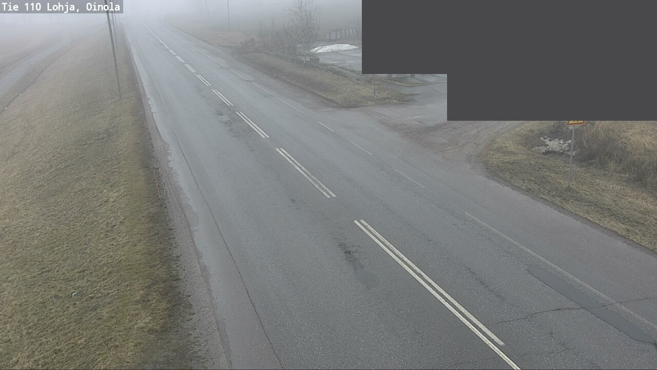 Weather Camera Image Road 110 Lohja, Oinola, Lohja, Uusimaa