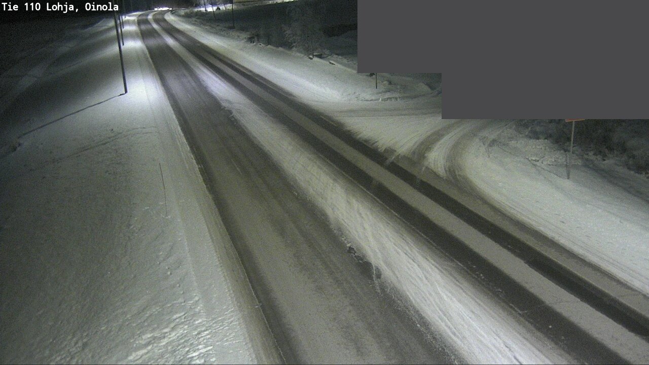 Weather Camera Image Road 110 Lohja, Oinola, Lohja, Uusimaa