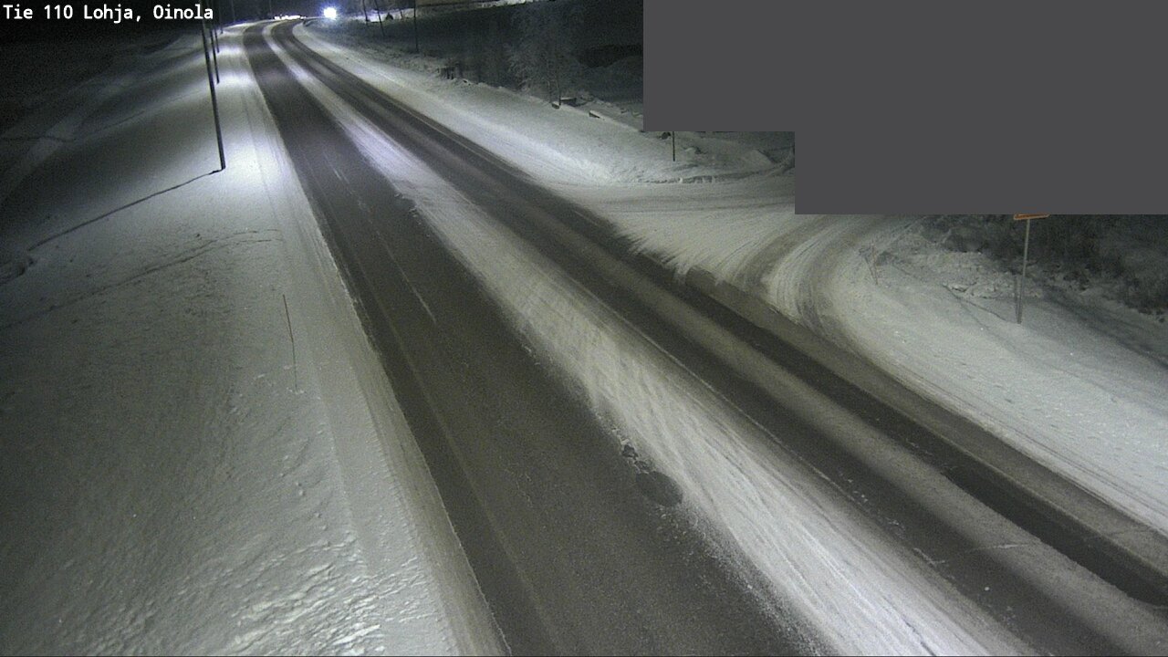 Weather Camera Image Road 110 Lohja, Oinola, Lohja, Uusimaa