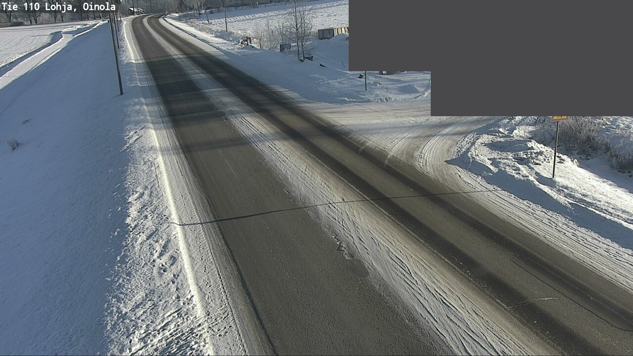 Weather Camera Image Road 110 Lohja, Oinola, Lohja, Uusimaa