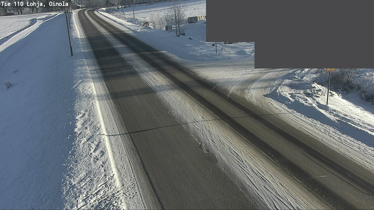 Weather Camera Image Road 110 Lohja, Oinola, Lohja, Uusimaa