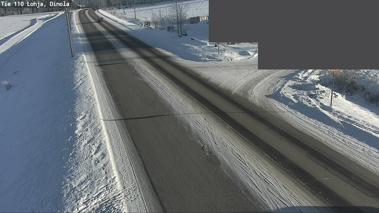 Weather Camera Image Road 110 Lohja, Oinola, Lohja, Uusimaa