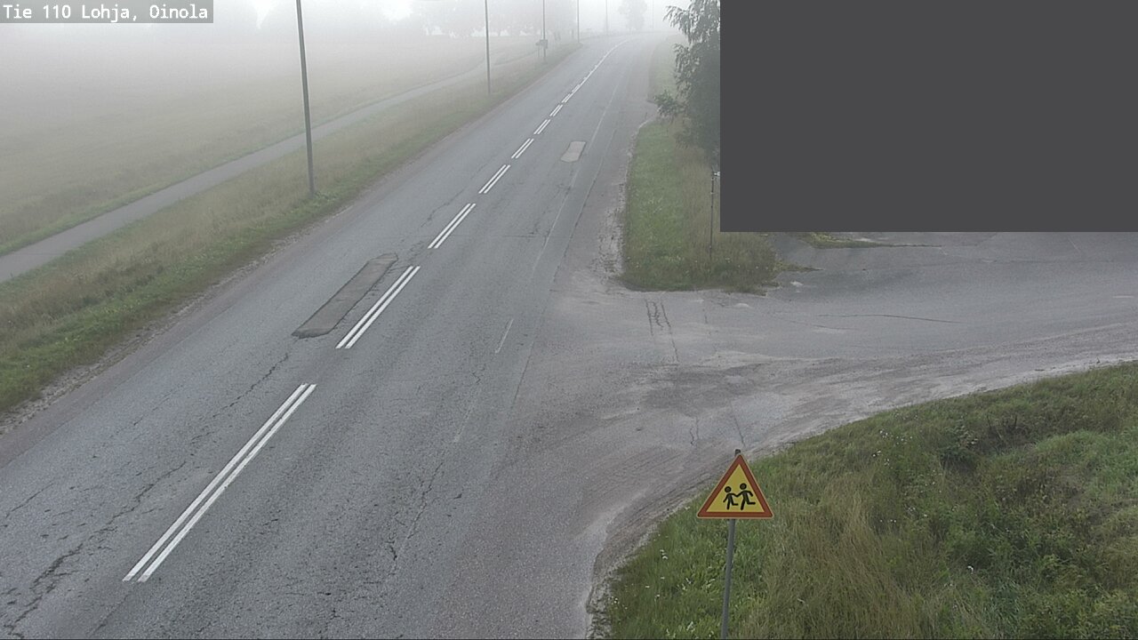 Weather Camera Image Road 110 Lohja, Oinola, Lohja, Uusimaa