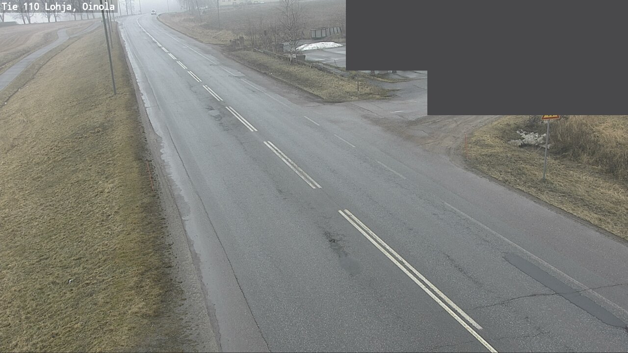 Weather Camera Image Road 110 Lohja, Oinola, Lohja, Uusimaa
