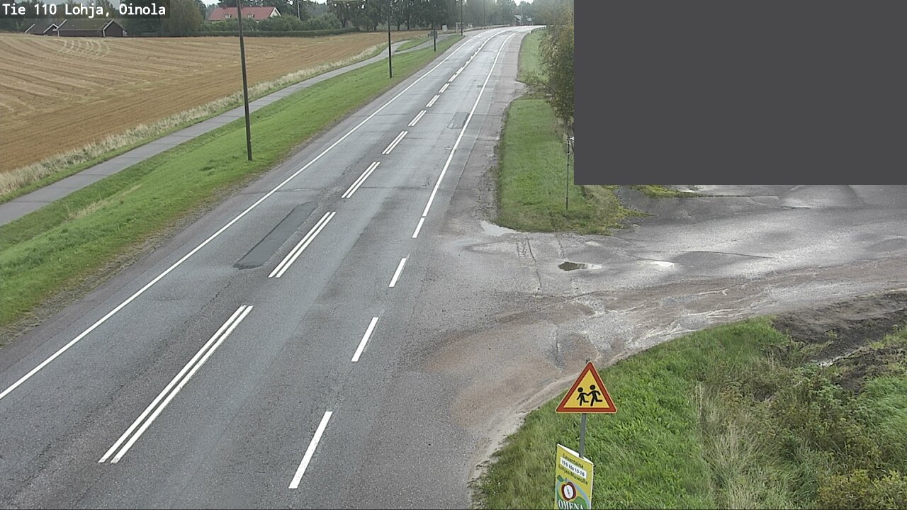 Weather Camera Image Road 110 Lohja, Oinola, Lohja, Uusimaa