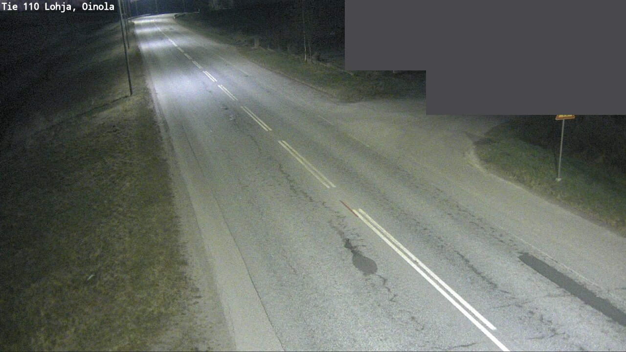 Weather Camera Image Road 110 Lohja, Oinola, Lohja, Uusimaa