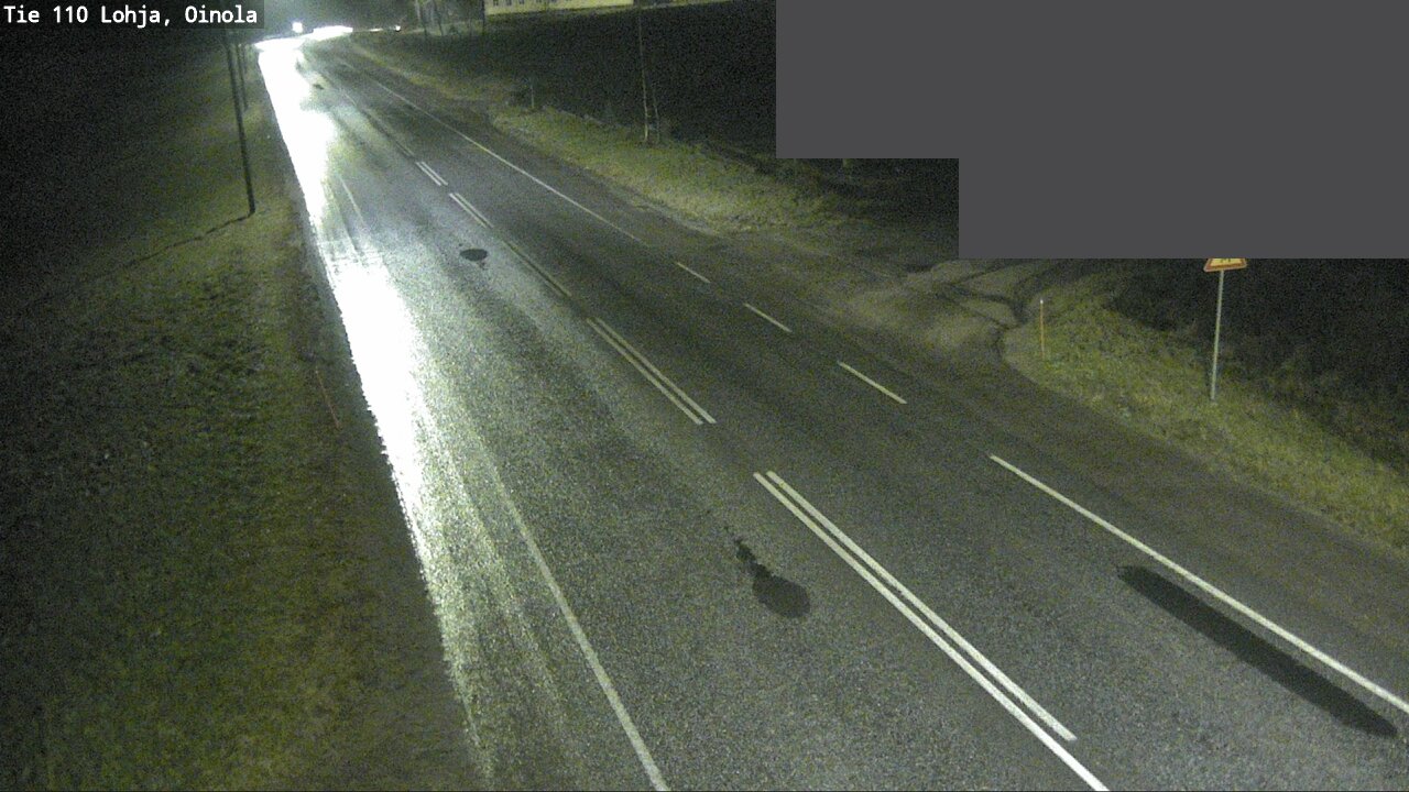 Weather Camera Image Road 110 Lohja, Oinola, Lohja, Uusimaa