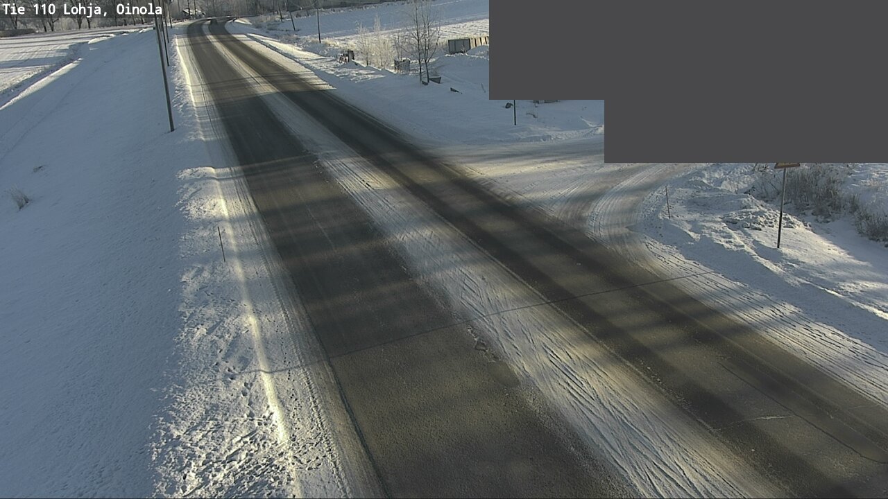 Weather Camera Image Road 110 Lohja, Oinola, Lohja, Uusimaa