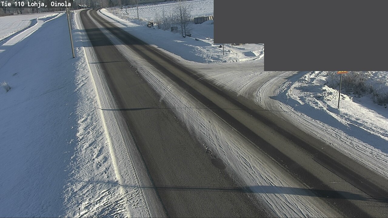 Weather Camera Image Road 110 Lohja, Oinola, Lohja, Uusimaa