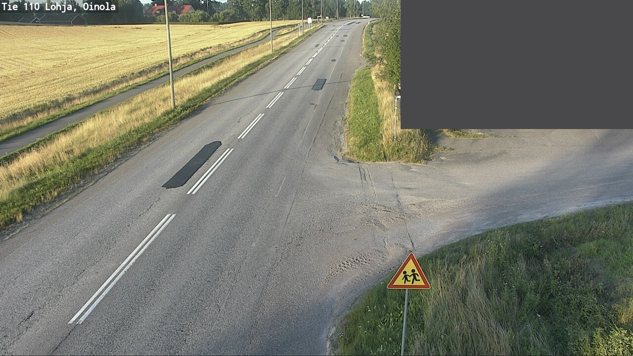 Kelikamerat Kuva Tie 110 Lohja, Oinola, Lohja, Uusimaa