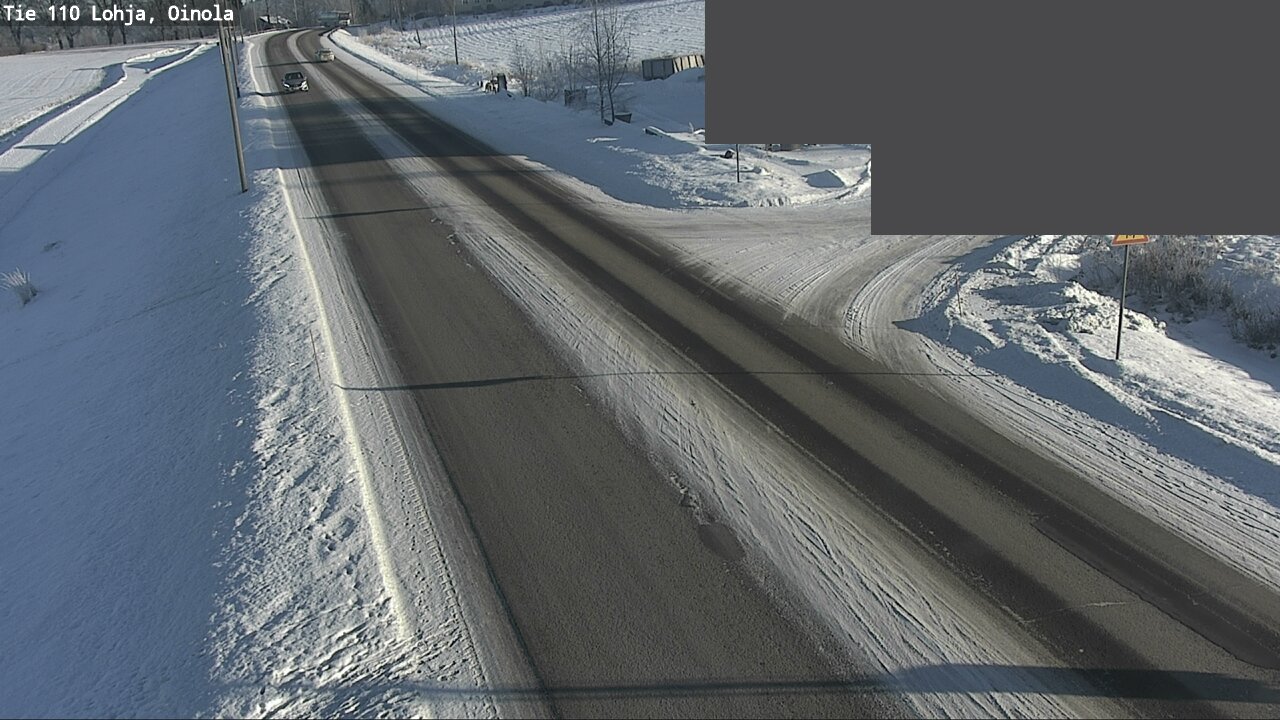 Weather Camera Image Road 110 Lohja, Oinola, Lohja, Uusimaa