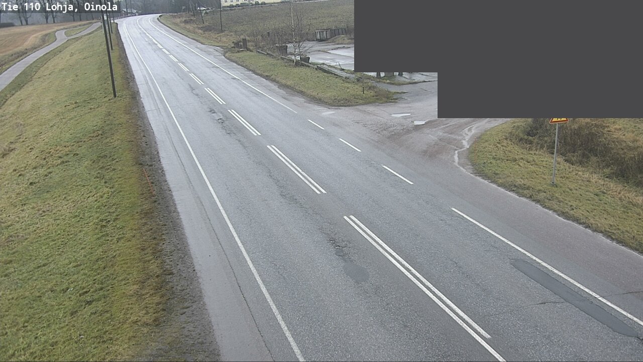 Weather Camera Image Road 110 Lohja, Oinola, Lohja, Uusimaa