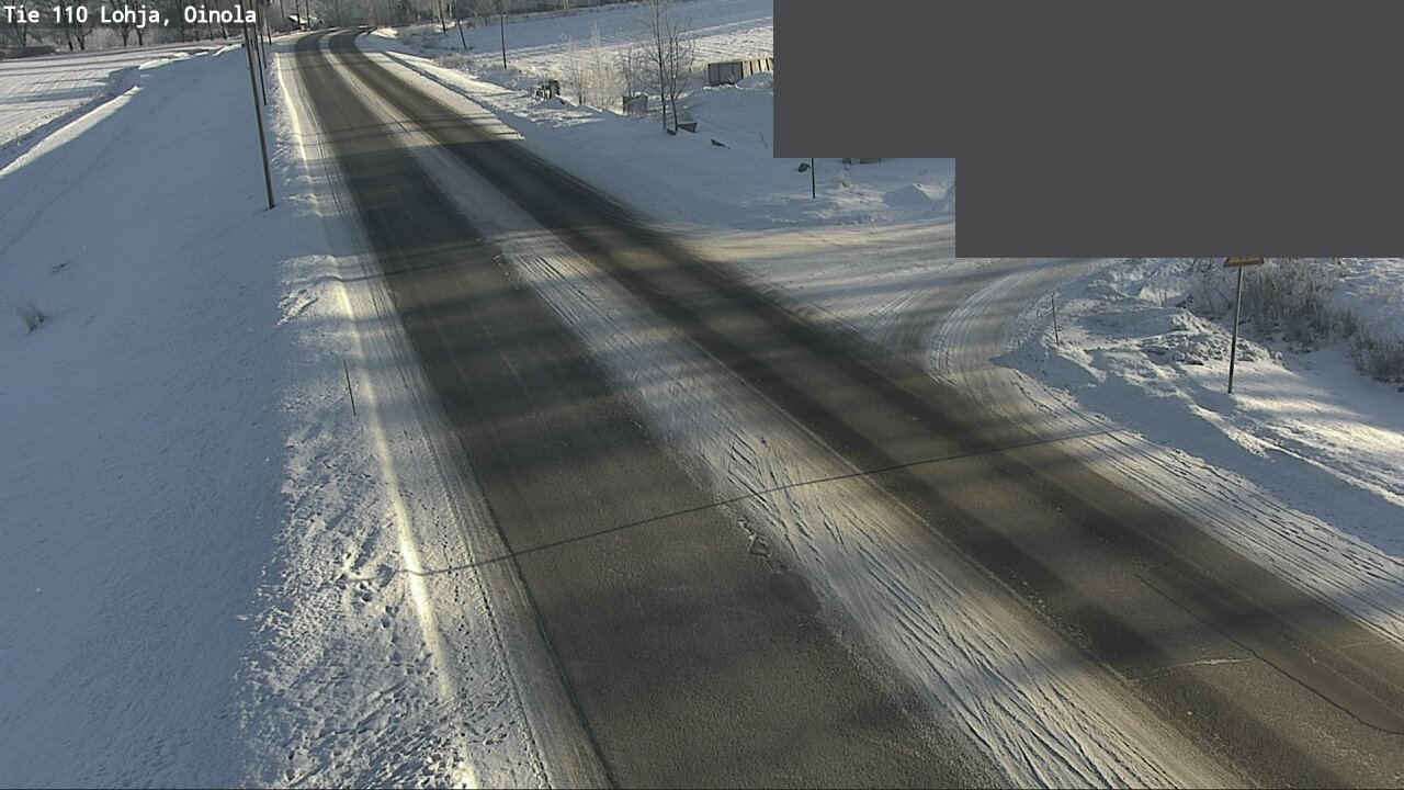 Weather Camera Image Road 110 Lohja, Oinola, Lohja, Uusimaa