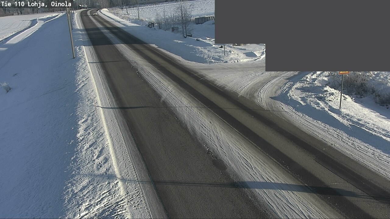 Weather Camera Image Road 110 Lohja, Oinola, Lohja, Uusimaa