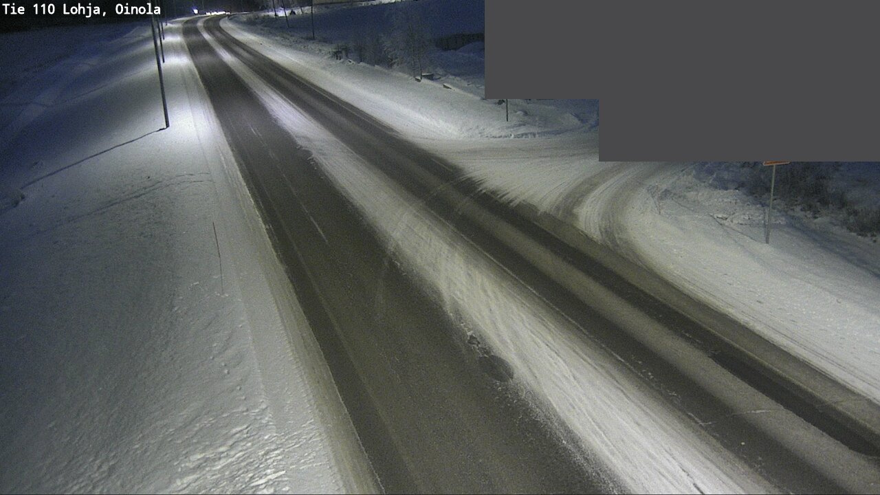 Weather Camera Image Road 110 Lohja, Oinola, Lohja, Uusimaa