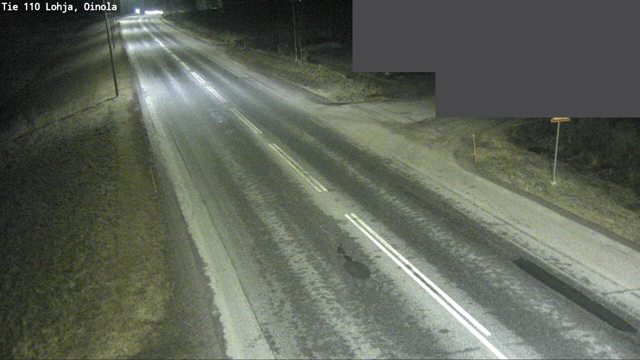 Kelikamerat Kuva Tie 110 Lohja, Oinola, Lohja, Uusimaa