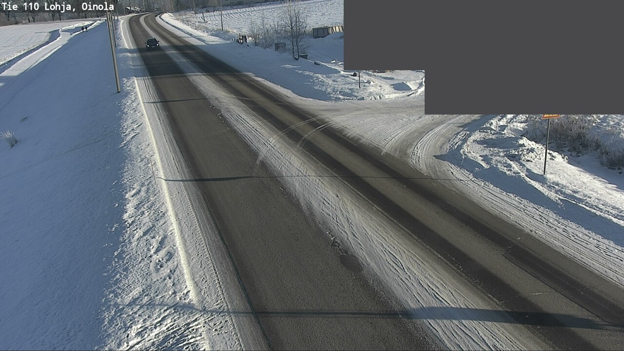 Weather Camera Image Road 110 Lohja, Oinola, Lohja, Uusimaa