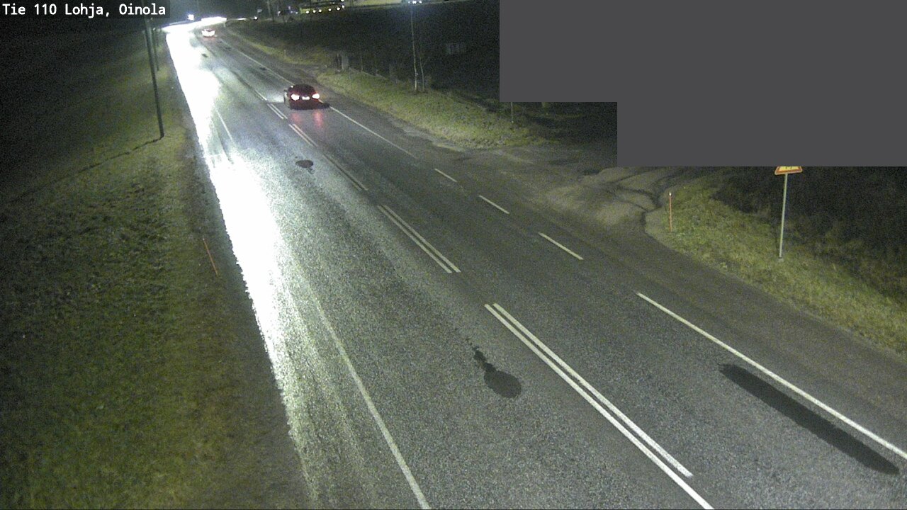 Weather Camera Image Road 110 Lohja, Oinola, Lohja, Uusimaa