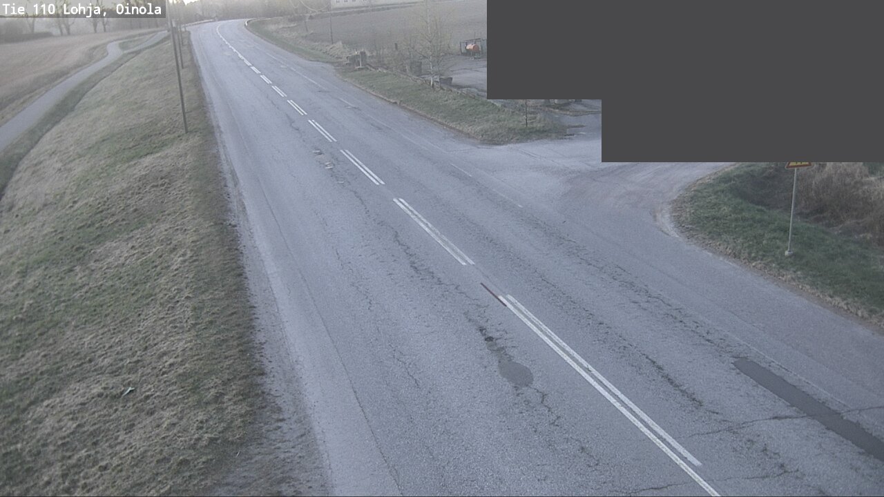 Weather Camera Image Road 110 Lohja, Oinola, Lohja, Uusimaa