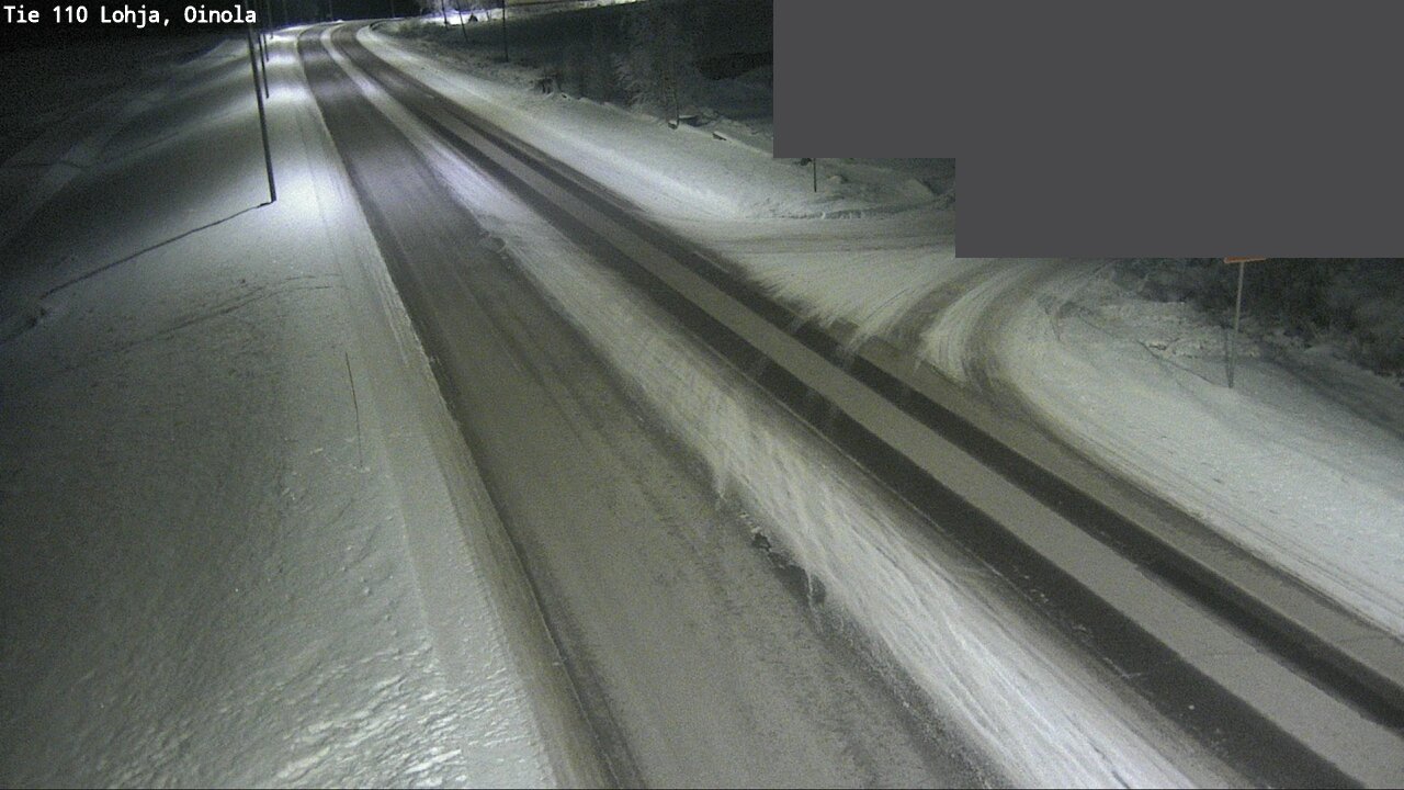 Weather Camera Image Road 110 Lohja, Oinola, Lohja, Uusimaa