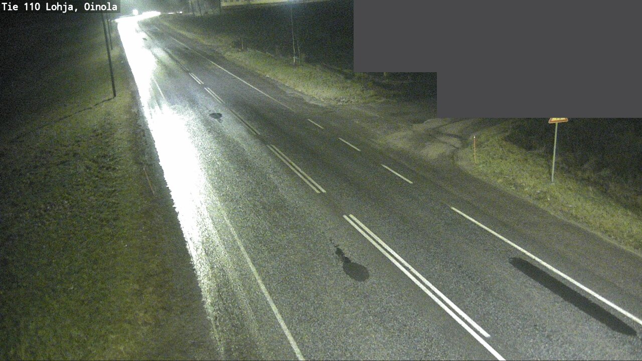 Weather Camera Image Road 110 Lohja, Oinola, Lohja, Uusimaa