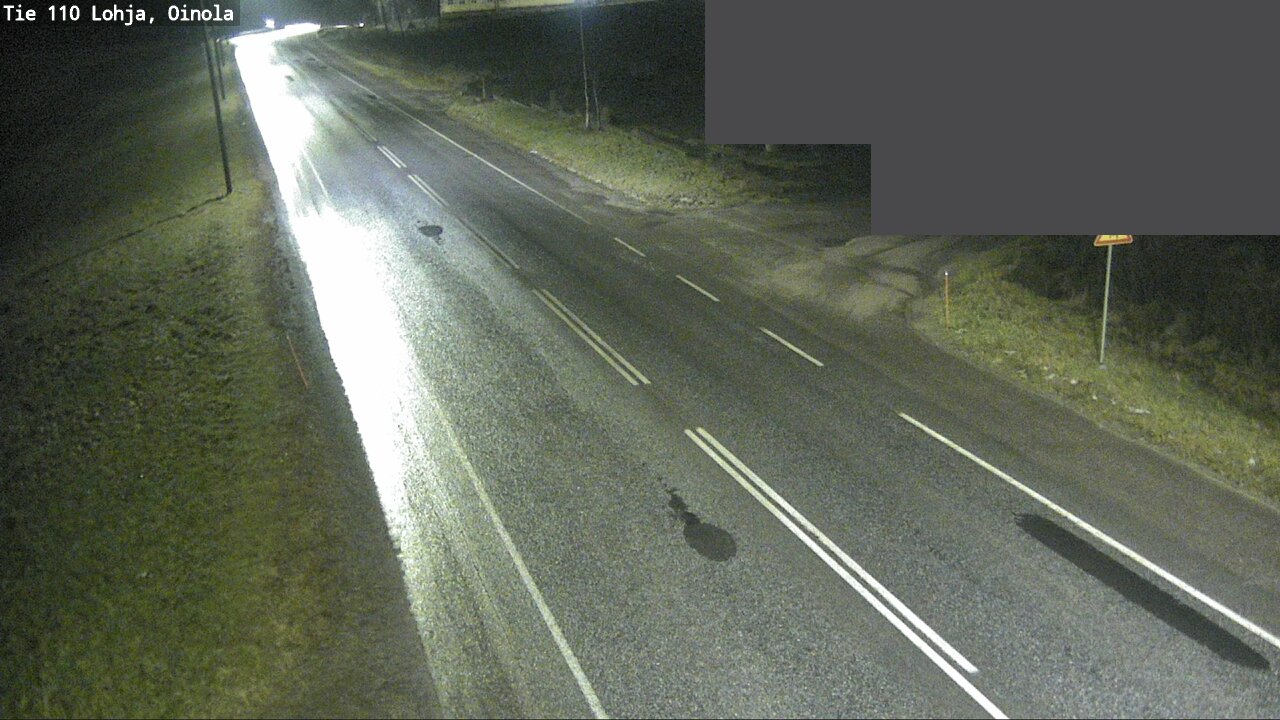 Weather Camera Image Road 110 Lohja, Oinola, Lohja, Uusimaa