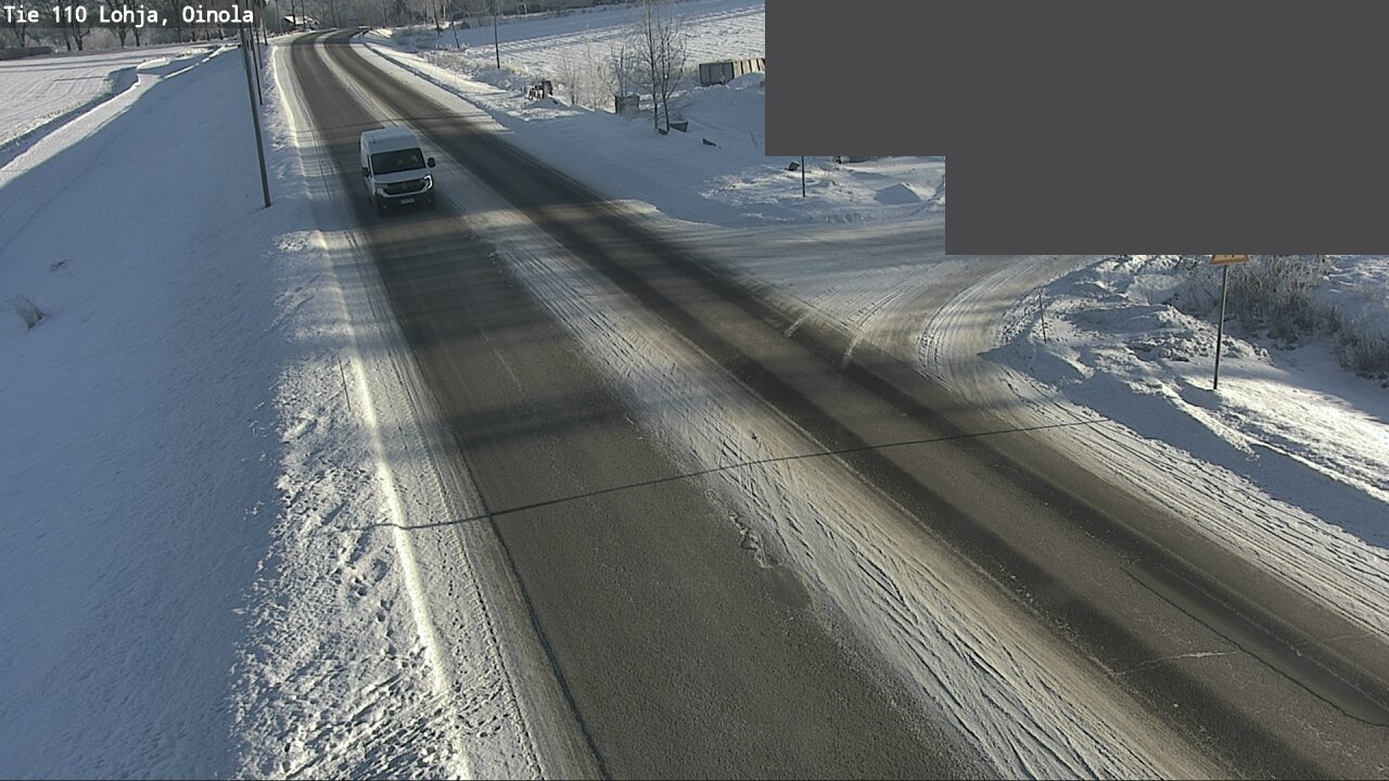 Weather Camera Image Road 110 Lohja, Oinola, Lohja, Uusimaa
