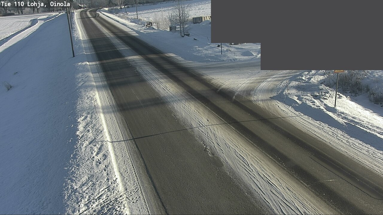 Weather Camera Image Road 110 Lohja, Oinola, Lohja, Uusimaa