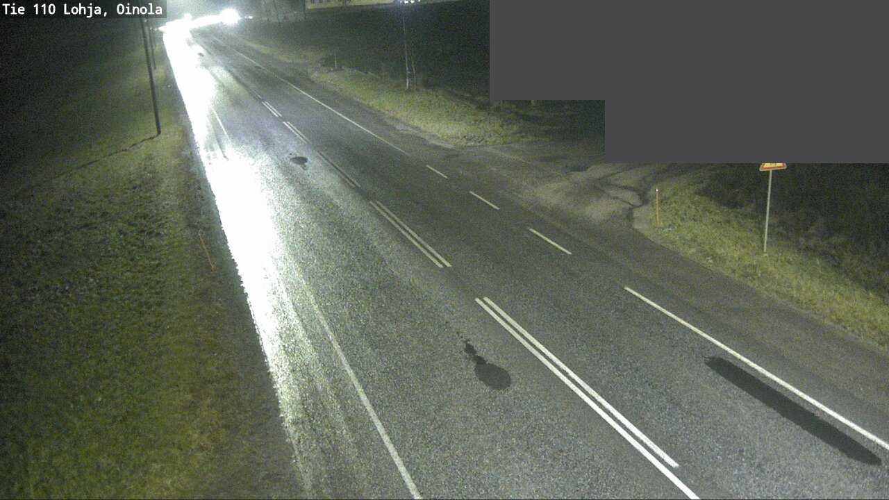 Weather Camera Image Road 110 Lohja, Oinola, Lohja, Uusimaa