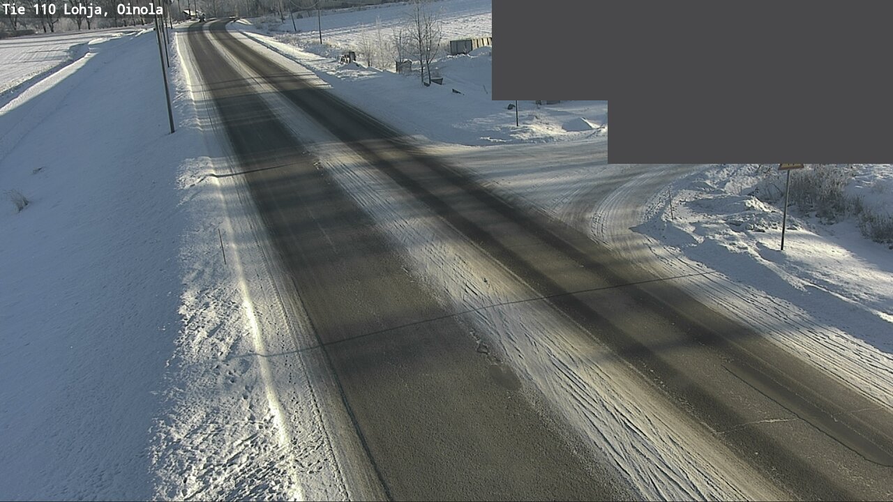 Weather Camera Image Road 110 Lohja, Oinola, Lohja, Uusimaa