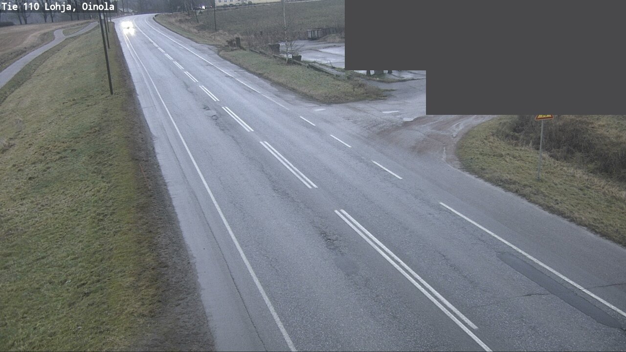 Weather Camera Image Road 110 Lohja, Oinola, Lohja, Uusimaa