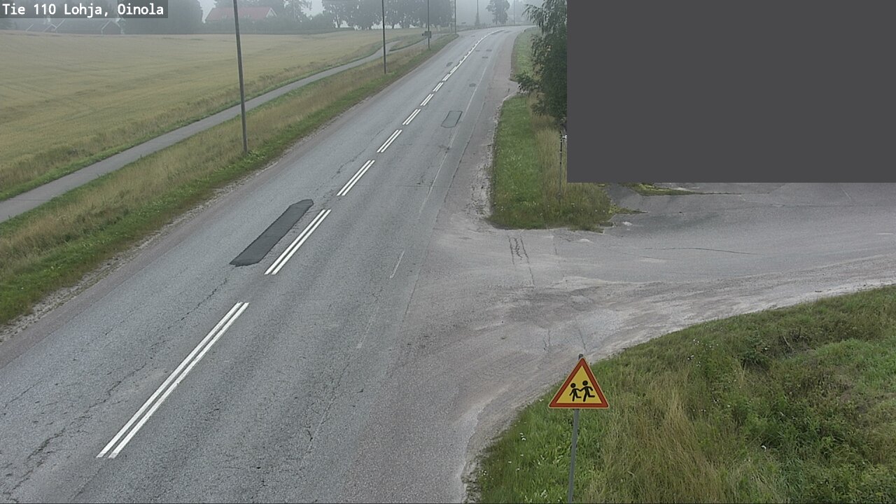 Weather Camera Image Road 110 Lohja, Oinola, Lohja, Uusimaa