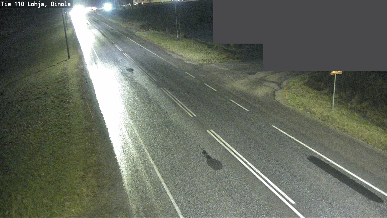 Weather Camera Image Road 110 Lohja, Oinola, Lohja, Uusimaa