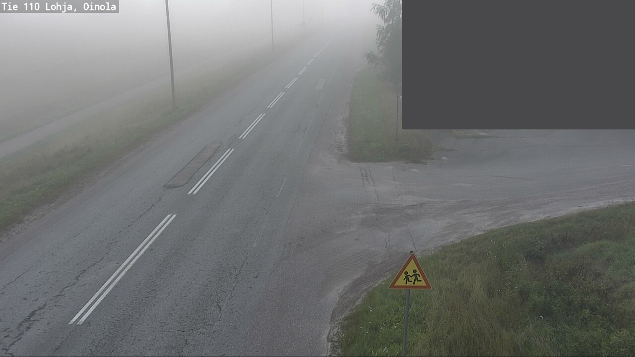 Weather Camera Image Road 110 Lohja, Oinola, Lohja, Uusimaa