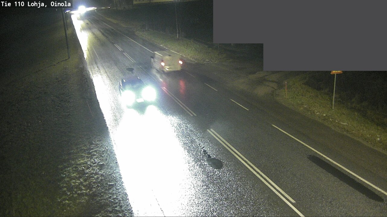 Weather Camera Image Road 110 Lohja, Oinola, Lohja, Uusimaa