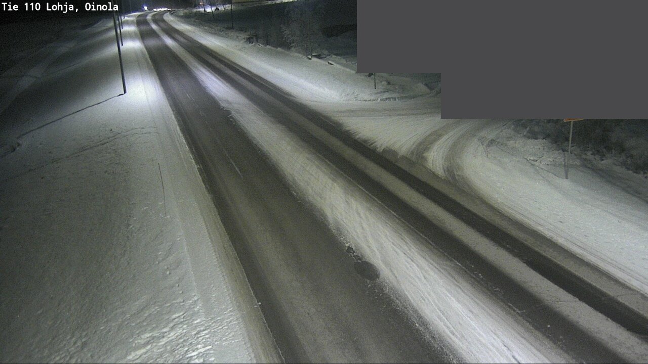 Weather Camera Image Road 110 Lohja, Oinola, Lohja, Uusimaa